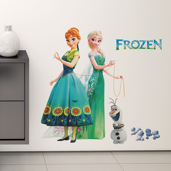 Frozen decoration sticker