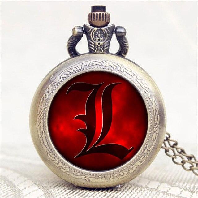Death Note Cool skull pocket watch with chain. - Adilsons