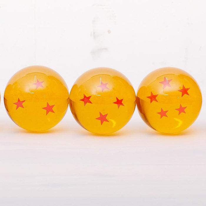 Dragon Ball 7 stars ball full set size 3-5 cm. - Adilsons