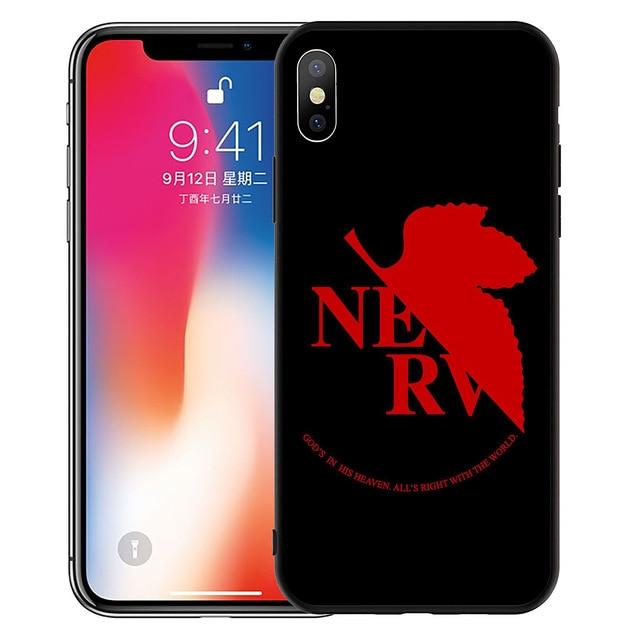 Evangelion Anime soft silicone case for iPhone. - Adilsons