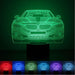 Fast and Furious creative 3D LED night lamp. - Adilsons