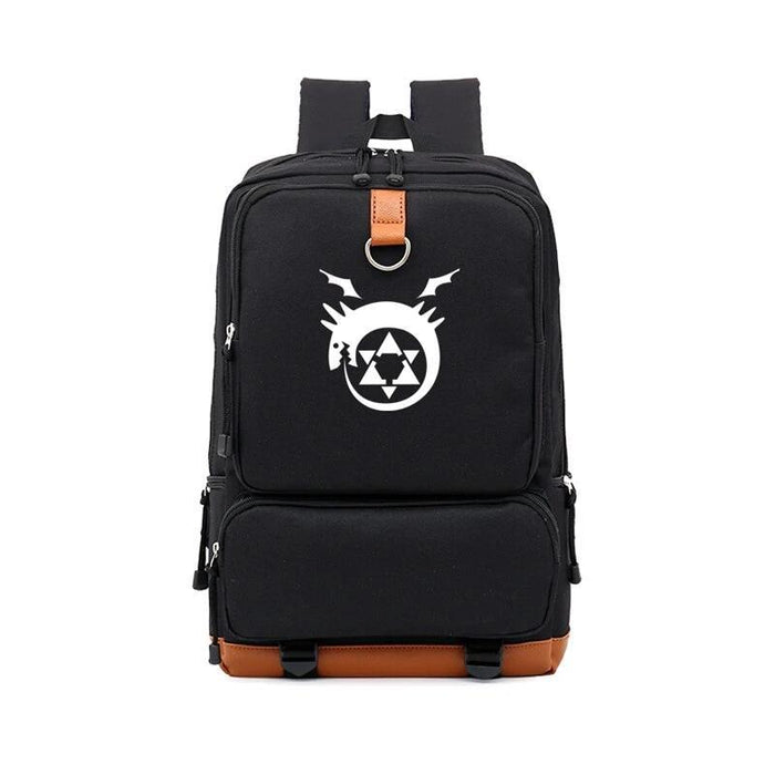 Fullmetal Alchemist high capacity backpack. - Adilsons