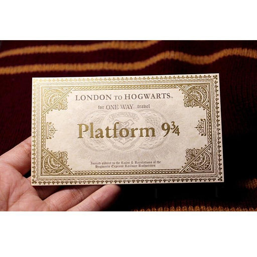 Harry Potter Hogwarts Train Ticket. - Adilsons