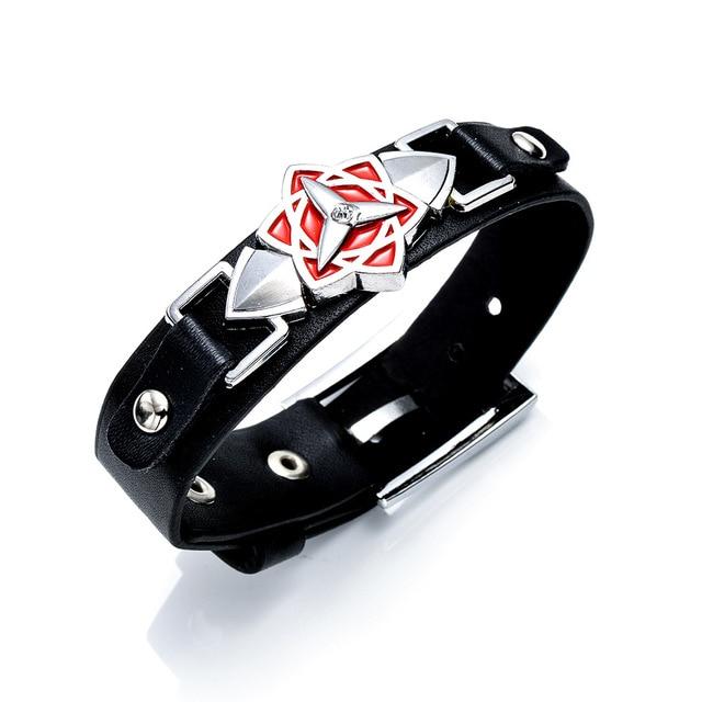 Naruto Konoha & Sharingan Wristband. - Adilsons
