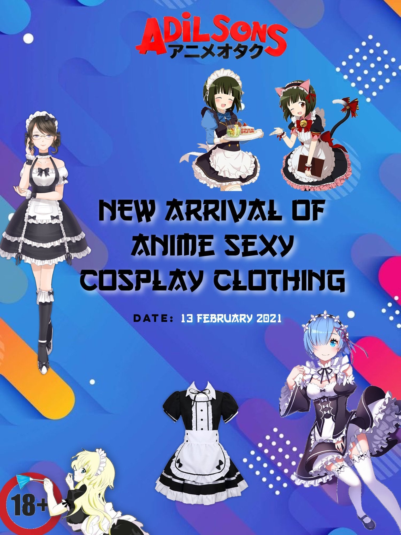 New Arrival of Anime Sexy Cosplay Clothing | Adilsons