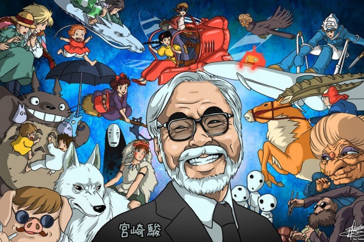 Wallpaper : Hayao Miyazaki, Studio Ghibli, anime girls, Retro style,  Totoro, cat and girl, Japanese Art, vysakhjanan, anime creatures 1920x1080  - Maaka - 2233724 - HD Wallpapers - WallHere