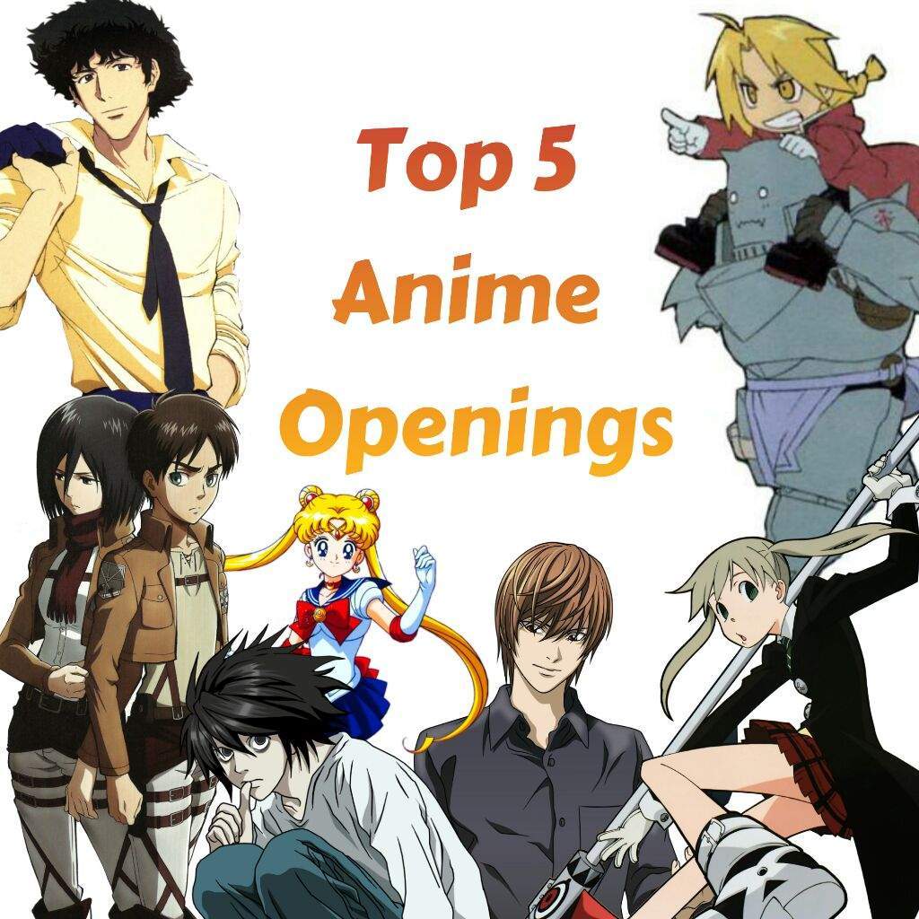 Top 5 Most Recognizable Anime Openings | Adilsons