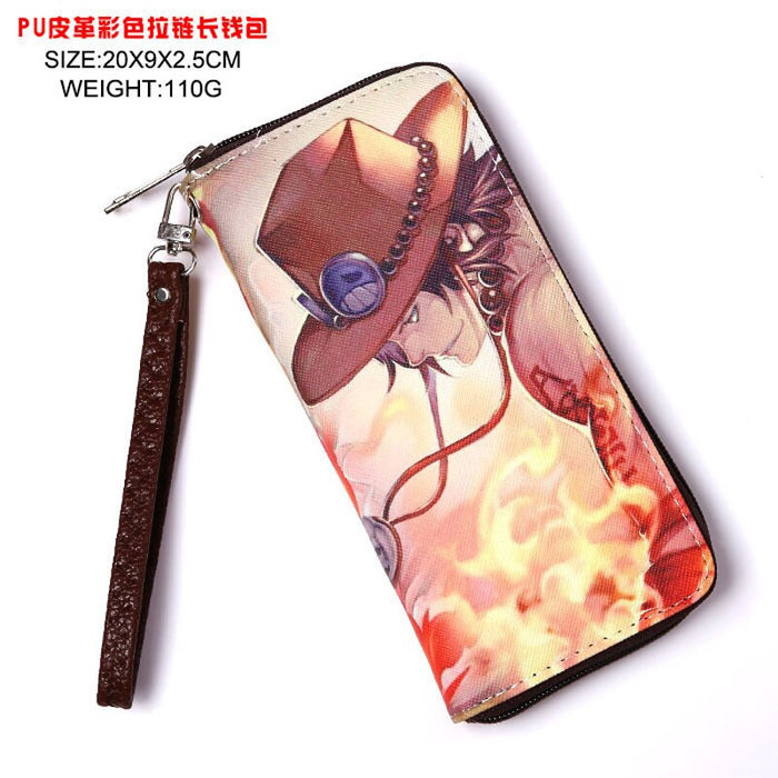 One Piece Ace Printed Wallet