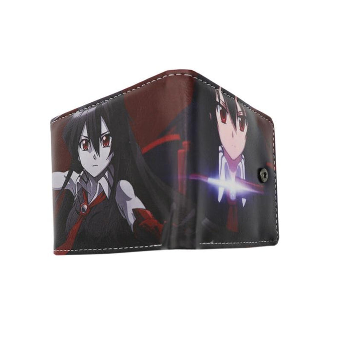 Akame Ga KILL PU short colorful wallet. Akame Ga KILL PU short colorful wallet.