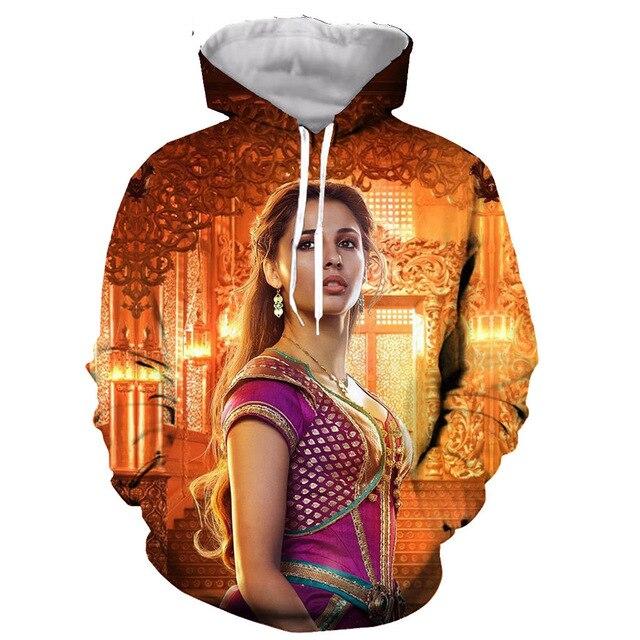 Aladdin 3D printed funny hoodies. - Adilsons