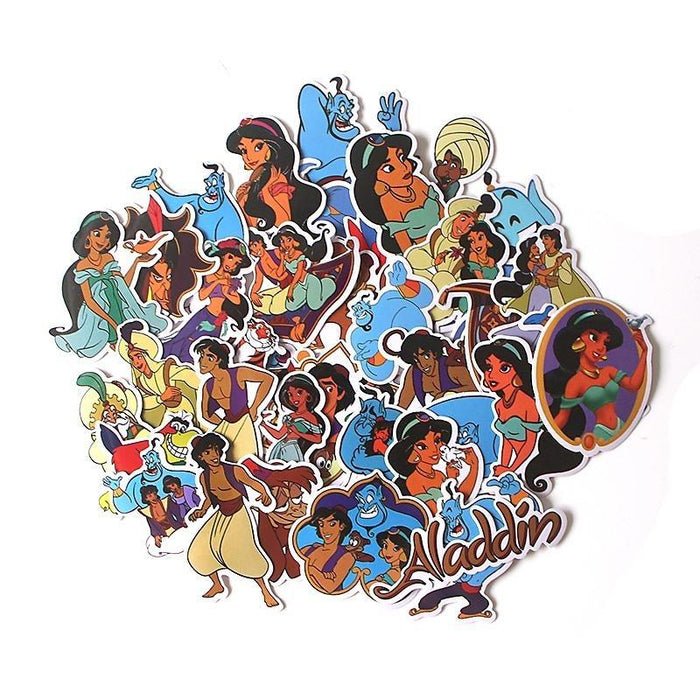 Aladdin decoration stickers 39pcs. - Adilsons