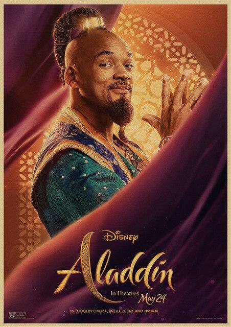 Aladdin kraft paper poster. - Adilsons
