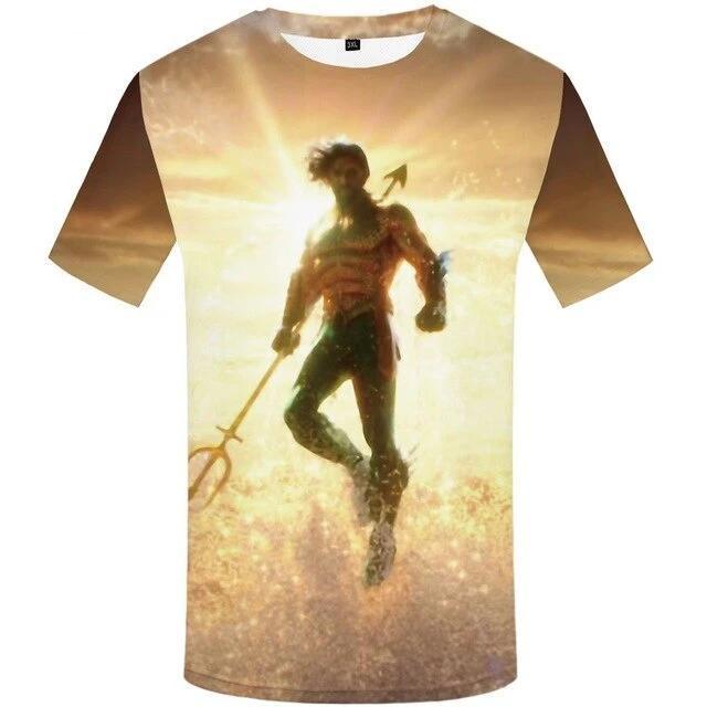 Aquaman casual T-shirt. - Adilsons