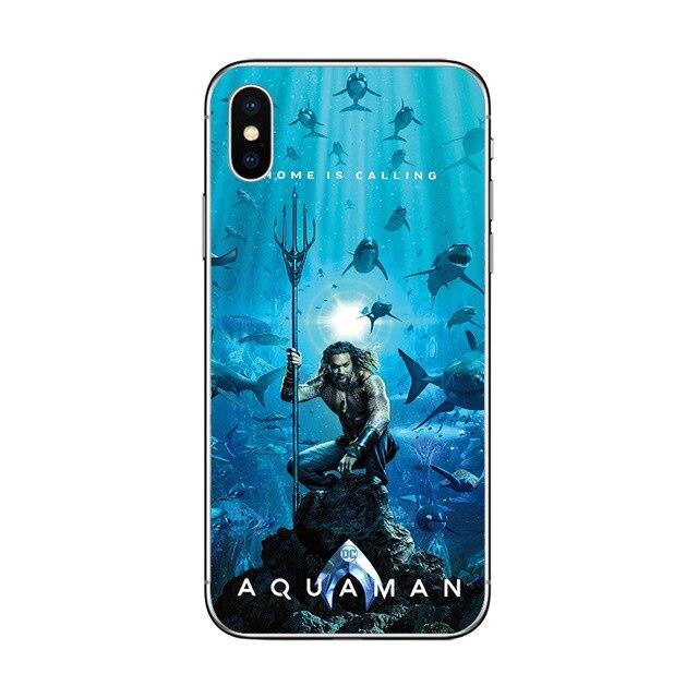 Aquaman soft phone cases for iPhone. - Adilsons
