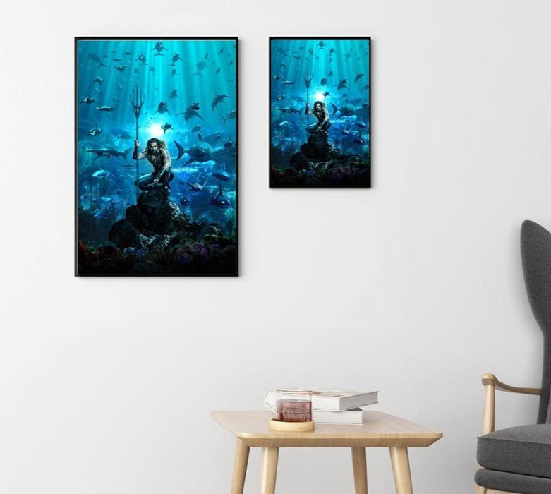 Aquaman wall pictures. - Adilsons