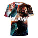 Aquaman Women/Men summer T-shirts. - Adilsons