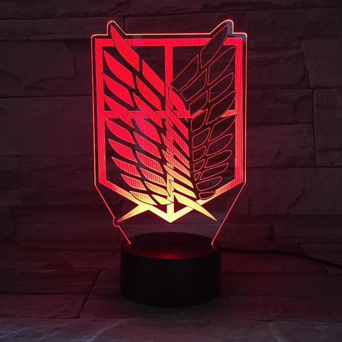 Attack On Titan Bed light - Adilsons