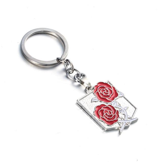 Attack On Titan: Stainless steel KeyChain - Adilsons