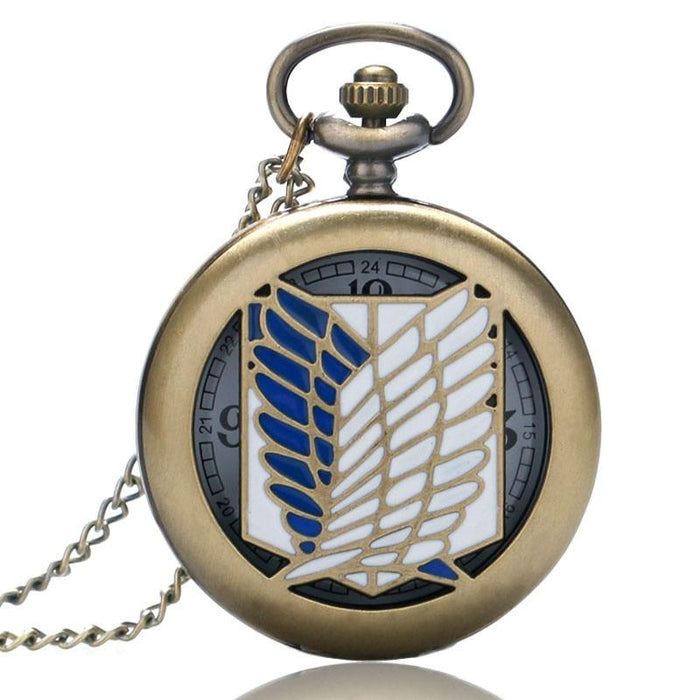 Attack On Titan Survey Corps Pocket Watch - Adilsons