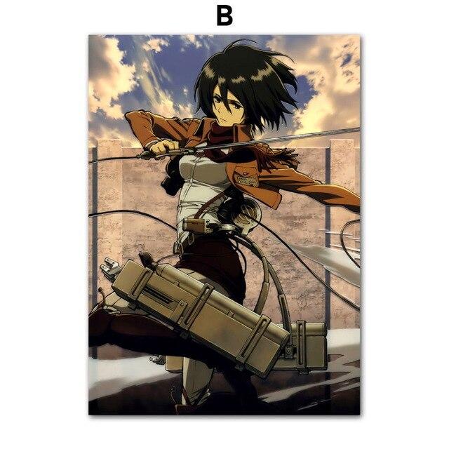 Attack On Titan Wall decoration posters - Adilsons