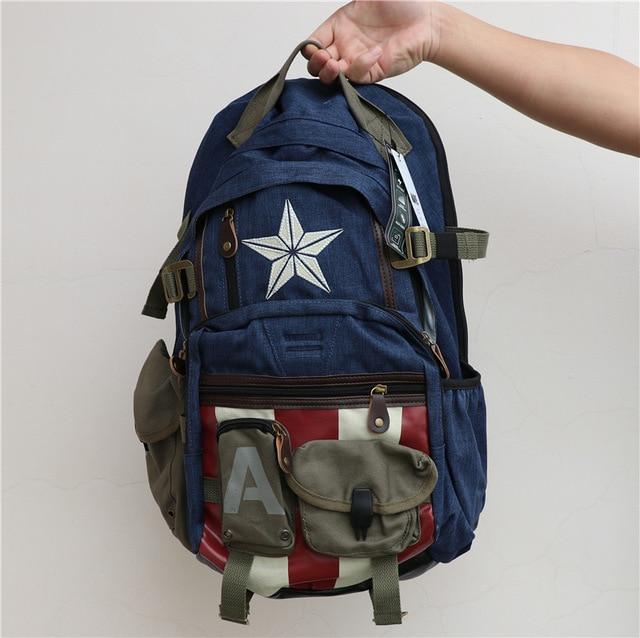 Avengers Captain America modern backpack. - Adilsons