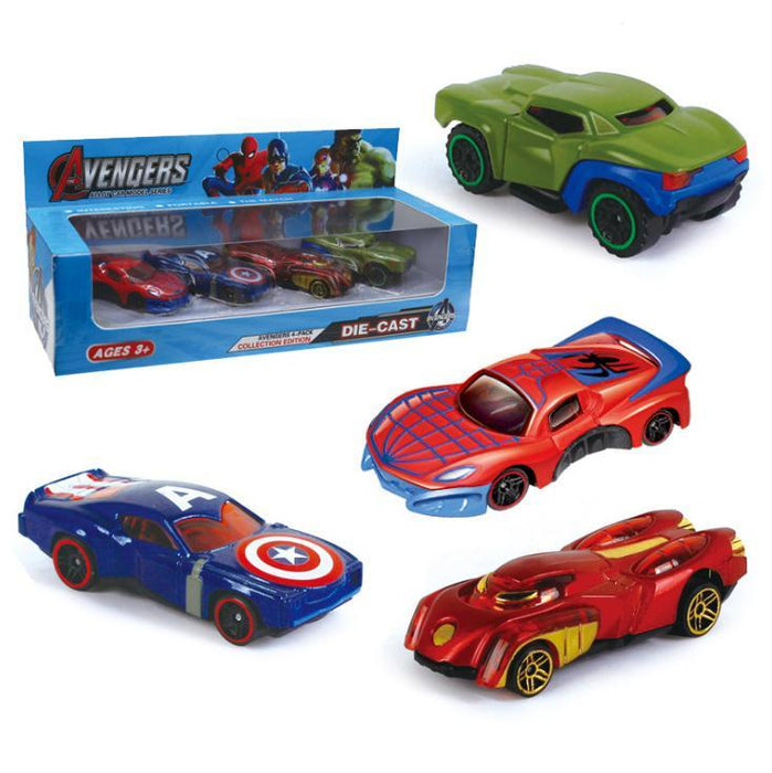 Avengers car models 4pcs/set. - Adilsons