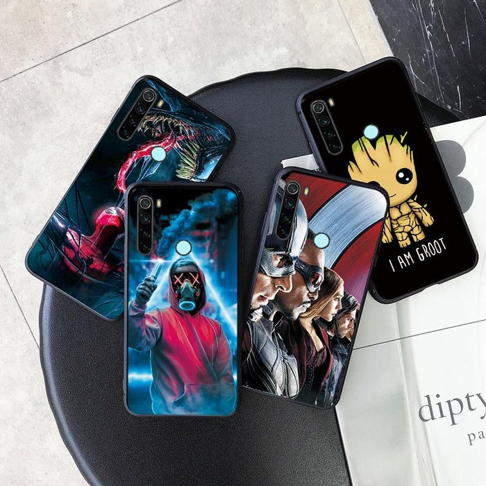 Avengers case silicone for Xiaomi. - Adilsons