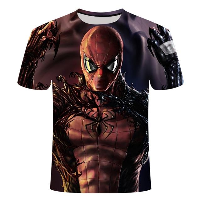 Avengers short sleeve 3D print T-shirt. - Adilsons