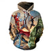 Avengers streatwear with 3D print hoodies. - Adilsons