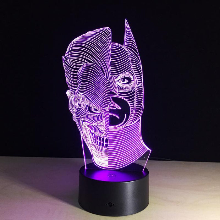 Batman USB 3D table night lamp. - Adilsons