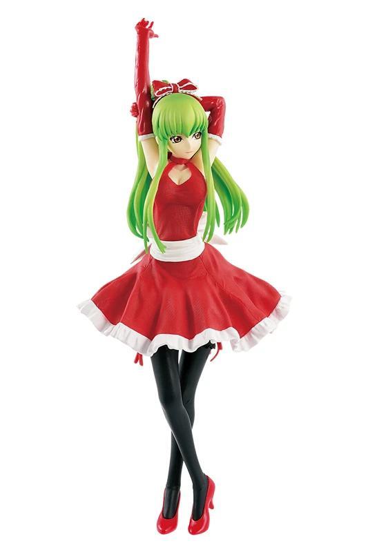 Code Geass C.C. Santa dress figurine