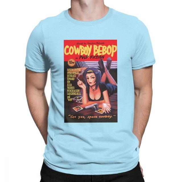 Cowboy Bebop cotton O-Neck T-shirt. - Adilsons