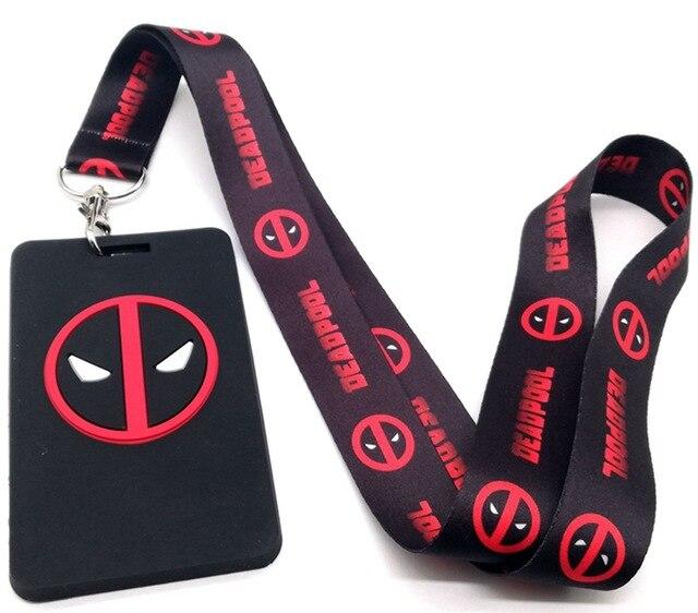 Deadpool badge with lanyard. - Adilsons