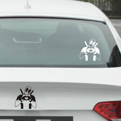 Deadpool car sticker. - Adilsons