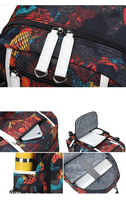 Deadpool USB luminous backpack. - Adilsons