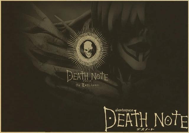 Death Note paper poster decoration wall. - Adilsons