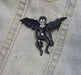 Death Note Ryuuku metal pin and brooches. - Adilsons