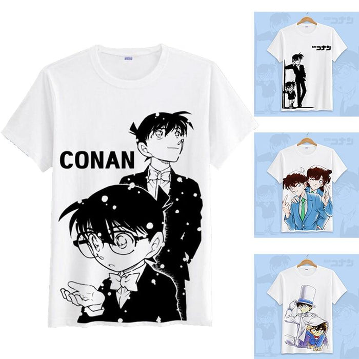 Detective Conan summer short sleeve T-Shirt. - Adilsons