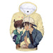 Detective Conan with 3D print hoodies. - Adilsons