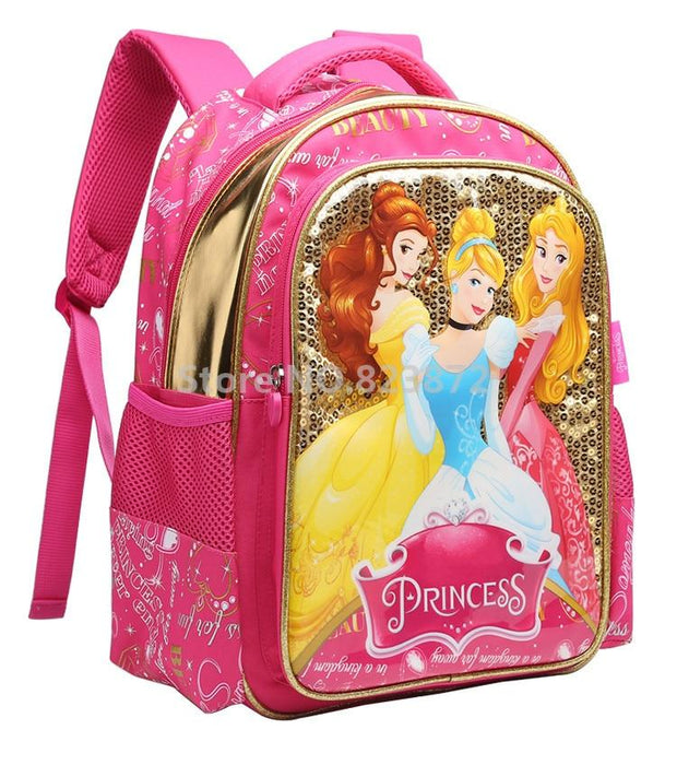 Disney Princess backpack and pencil. - Adilsons