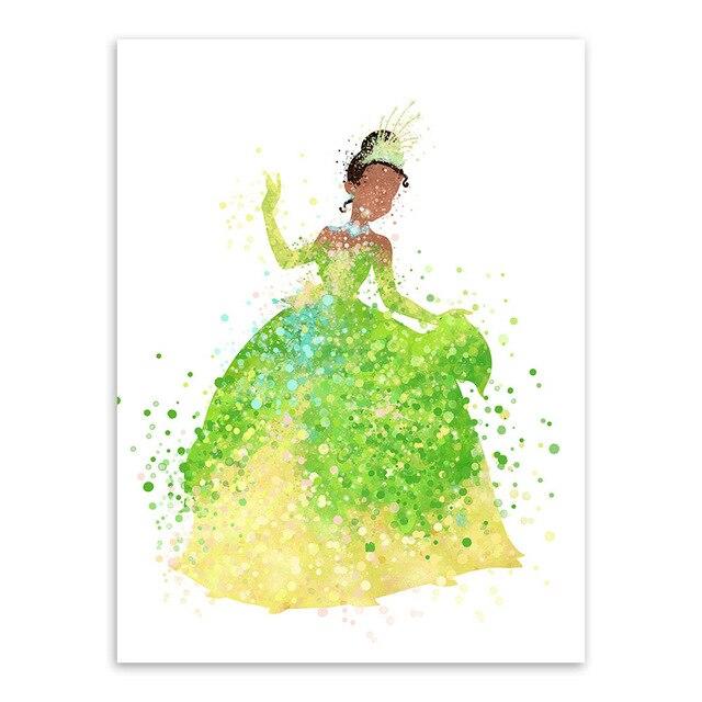 Disney Princess modern poster. - Adilsons
