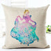 Disney Princesses home decor pillow case 45x45cm. - Adilsons
