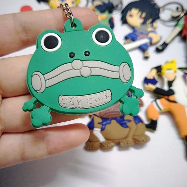 Double sided soft keychain in naruto style. - Adilsons