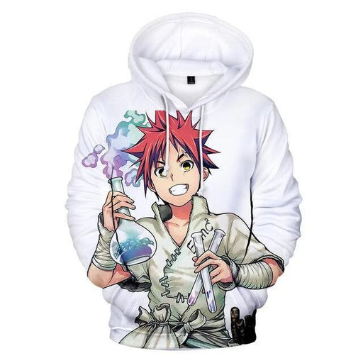DR Stone white casual hoodies. - Adilsons