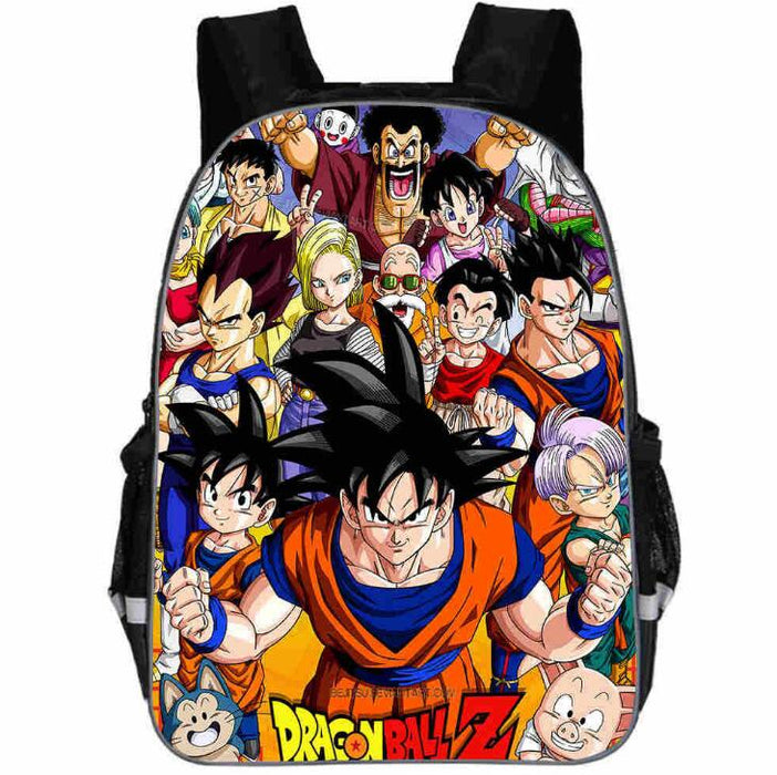Dragon Ball Sublimate printed Goku's Friends Backpack - Adilsons