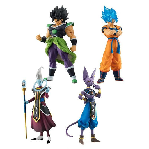 Dragon Ball Super Broly Movie Characters Figurine Goku SSJB - Beerus - Whis - Broly - Adilsons