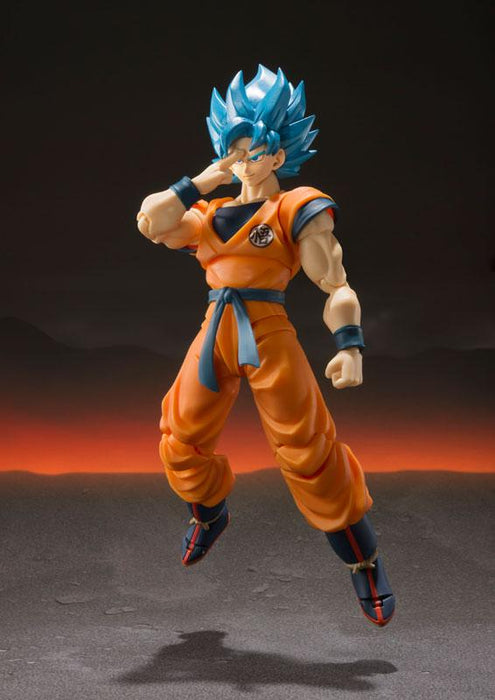 Dragon Ball Super Goku SSJB Figurine - Adilsons