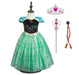 Dress and accessories like princess anna and elsa from the movie frozen. - Adilsons