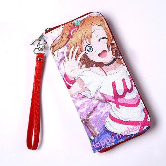 Evangelion Anime colorful zipper wallet. - Adilsons