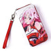 Evangelion Anime colorful zipper wallet. - Adilsons